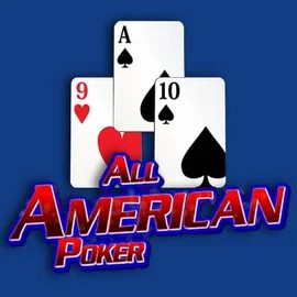 All American Poker slot visual from RTG (Reel Time Gaming) available on dragoniaa.at