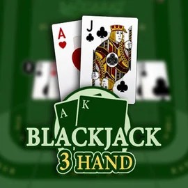 Blackjack 3H (Habanero) online game logo by Habanero on dragoniaa.at