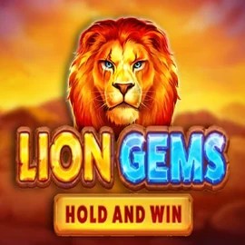 Lion Gems Hold and Win slot icon by Playson, available at Dragonia Casino