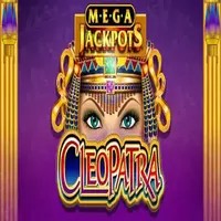 Mega Jackpots Cleopatra online game logo by IGT on dragoniaa.at