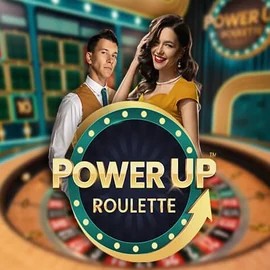PowerUP Roulette casino game by Pragmatic Play – featured logo at Dragonia Casino