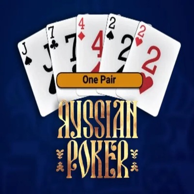 Russian Poker logo – Table Games by OneTouch Games at Dragonia Casino